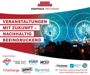 Anzeige Stadthalle Reutlingen 2026