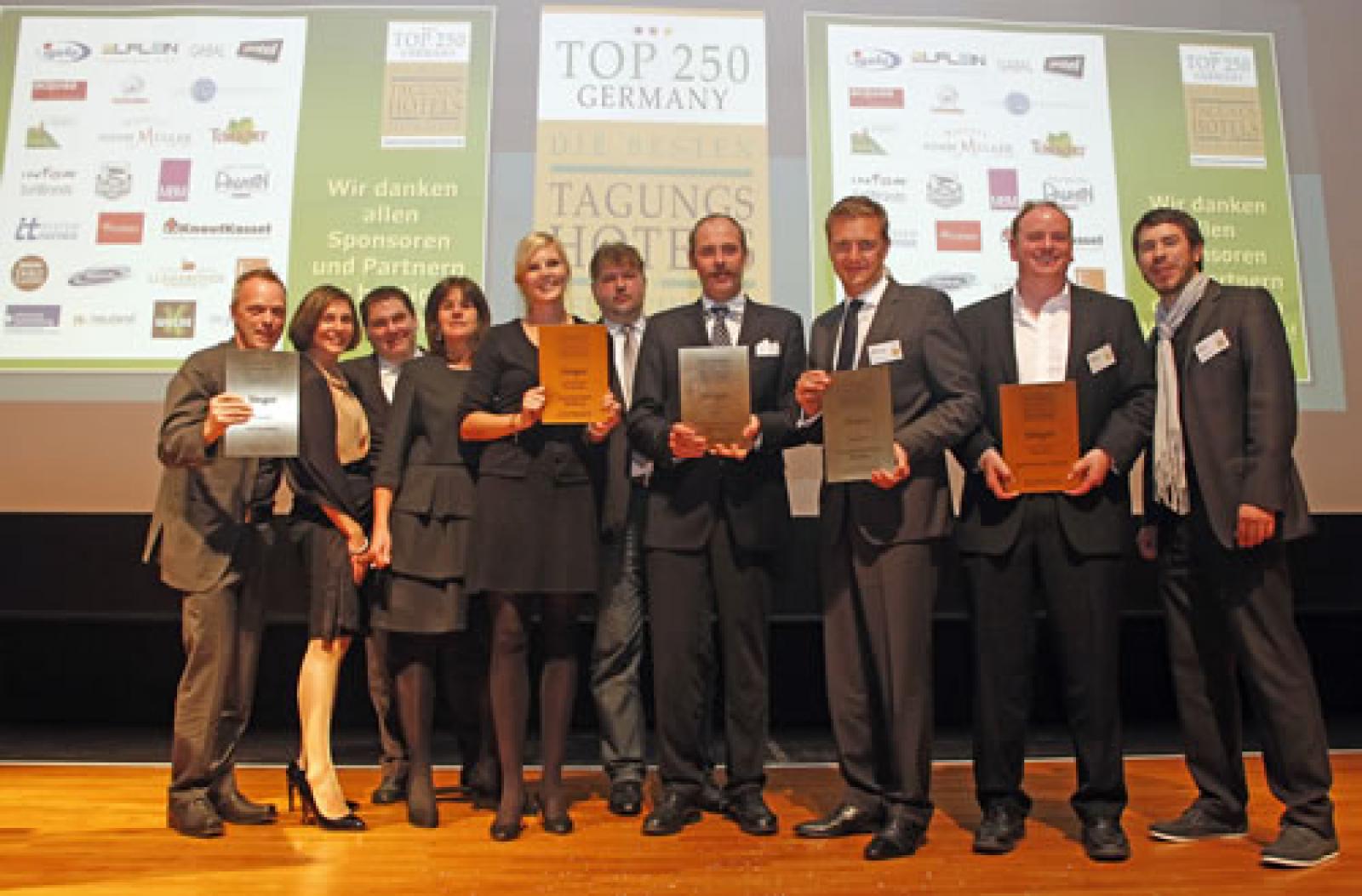 Link zu Bilder der Preisverleihungsgala Top250tagungshotels 2011 in Wiesloch.