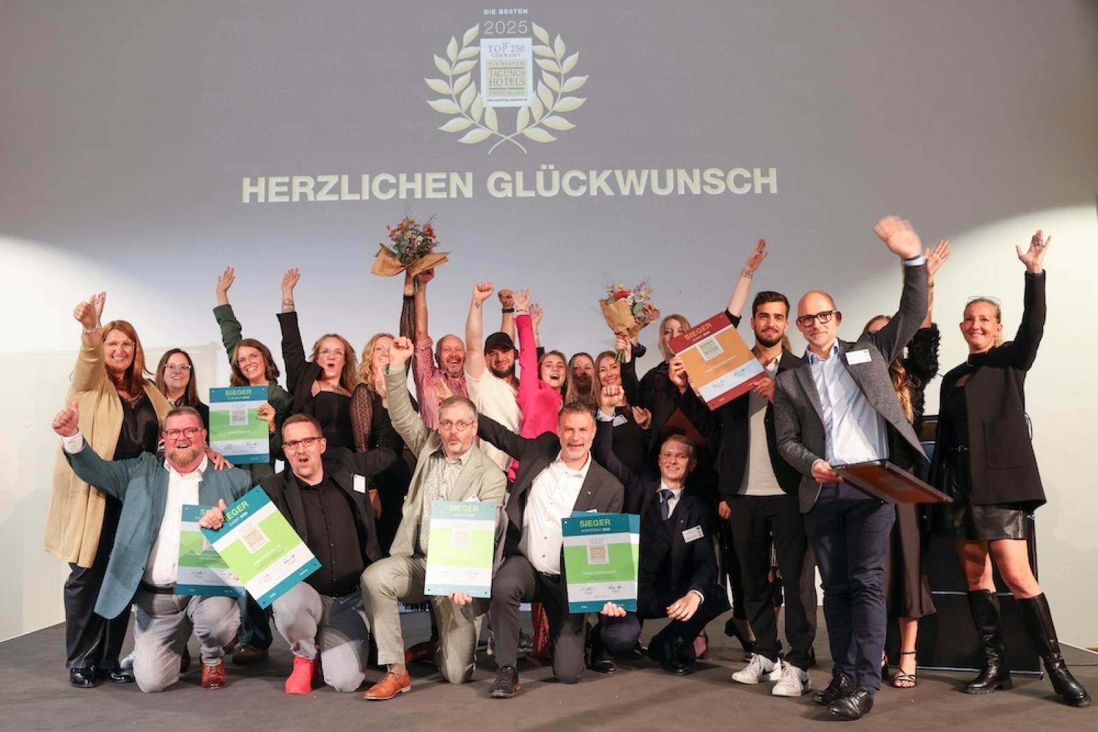 Link zu Bilder der Preisverleihungsgala Top250tagungshotels im Schloss Hohenkammer