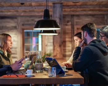 Abb. Tagen in den Bergen: Kreative Team-Offsites