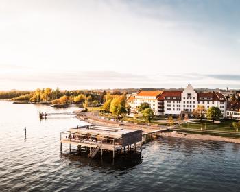 Abb. Vergnüglich-vornehme Arbeitstage am Bodensee