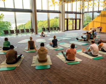 Abb. Bewusstseinserweiternde Workshops in malerischer Kulisse