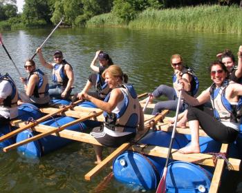 Abb. Echter Teamgeist im Gut Gremmelin