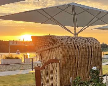 Abb. Tagen direkt am Wasser