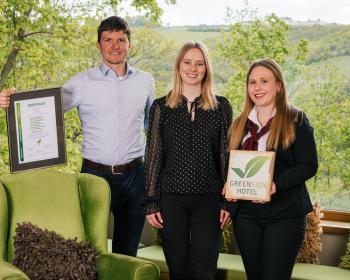 Abb. Steinburg bekommt GreenSign Zertifikat Level 4 verliehen