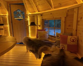 Abb. Grillkota oder Erlebnisgastronomie Weihnachtshaus?