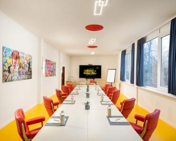 Abb. 50% Rabatt auf die Raummiete bis 28.02.2025