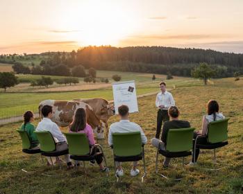 Abb. Tagung in der wunderschönen Natur