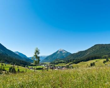 Abb. Vom Achental ins alpine Gebirge